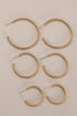 BALL HOOP EARRINGS